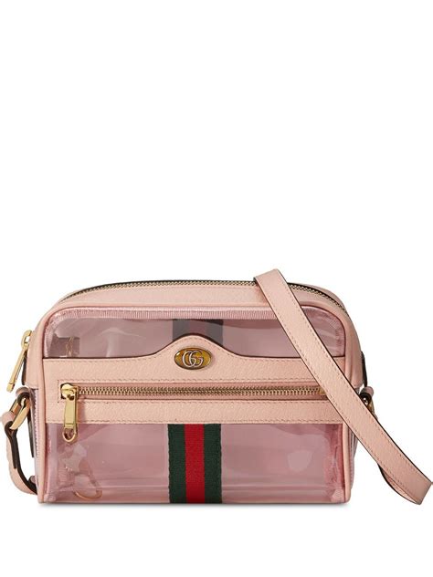 gucci ophidia clear bag.